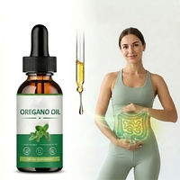 Ausreson OEM Huile Naturelle d'Origano en Gouttes – Complément Alimentaire qui Renforce l'Immunité et la Santé Intestinale – Gouttes d'Huile d'Origano Sauvage Pure