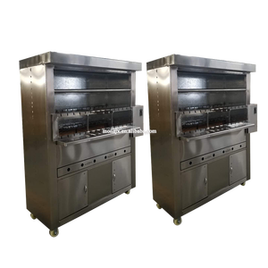 Asador comercial Parrilla de barbacoa Barbacoa giratoria automática | Máquina de barbacoa turca Calefacción eléctrica - Product Image 1