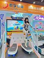 Simulateur de sport en VR pour aire de jeux intérieure, parcs d'attractions, double mode compétition, machine de simulation de surf