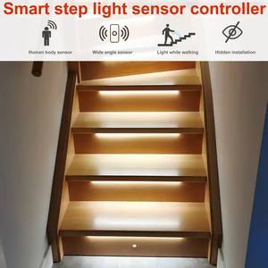 Controlador Automático de Luces para Escaleras de 16 Canales, Tira COB, DC12-24V, 240W, 16 Pasos, Sensor de Movimiento, Tipo Atenuador PWM - Product Image 2