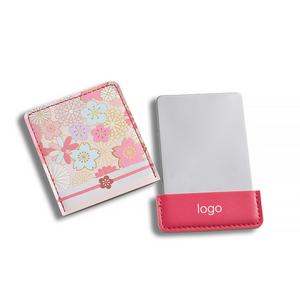 Hot Selling Cheap Modern Unique <b>Rectangle</b> Beauty Silver Customized Logo Portable <b>Mirror</b> - Product Image 3