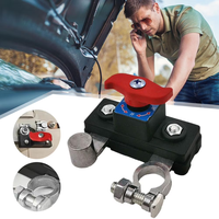 Interrupteur de déconnexion de batterie 12V 24V, étanche IP53, anti-fuite, isolateur de pôle négatif pour voiture, camion, camping-car, bateau, véhicule tout-terrain, marine