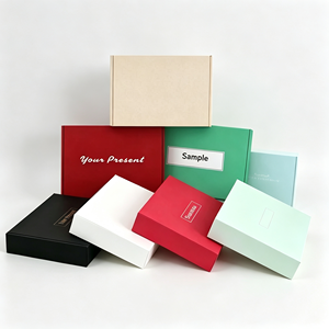 Custom Rigid Paper Gift <b>Box</b> Matt <b>Black</b> Shipping Mailer <b>Box</b> for RetailMagnetic Folding Packaging <b>BOX</b> - Product Image 3