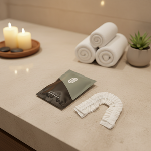 Fournitures hôtelières de qualité certifiée, articles de toilette pour chambre d'hôtel avec savon d'hôtel, mini gel douche, trousse dentaire, rasoir, trousse de couture, bonnet de douche - Product Image 6