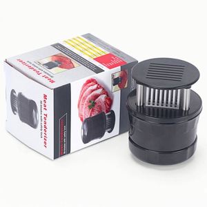 Ablandador de hoja de aguja ultra afilada de acero inoxidable 56 para ablandar bistec con cepillo de limpieza - Product Image 4