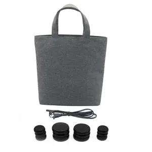 Set di massaggi con pietre calde massaggio con pietre calde Kit di massaggi con pietre calde rilassa i muscoli migliora la circolazione rigenera il tuo corpo