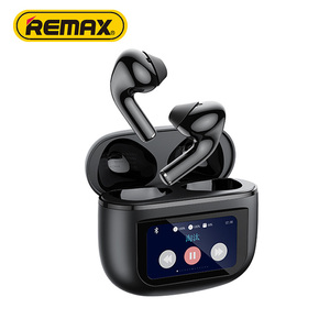 Tai nghe Remax cảm ứng, khử tiếng ồn, TWS, không dây, <span class=keywords><strong>Bluetooth</strong></span> 5.4, có màn hình cảm ứng - Product Image 1