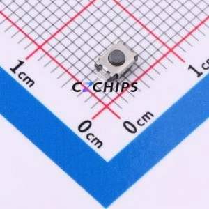 SMG-06-H020B0 Tactile Switch SMD,3.9x3mm Switch Single Pole Single Throw Round Button 1.8N 3.9mm - Product Image 1