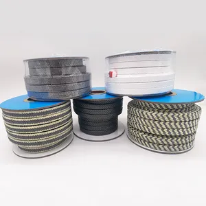 Kualitas Terbaik Panjang Serat Akrilik Kemasan Bahan Yang Baik Gland Braided Sealing Strip