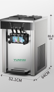 Máquina de Hielo Vertical de Sobremesa, Máquina de Hielo Comercial, de Tamaño Pequeño para Uso en Puestos y Uso Doméstico - Product Image 3