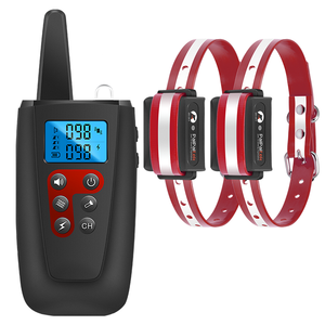 Certificado CE/Rohs/FCC con patente, productos de entrenamiento de mascotas a prueba de agua, <span class=keywords><strong>collar</strong></span> de entrenamiento de perros con control remoto - Product Image 2