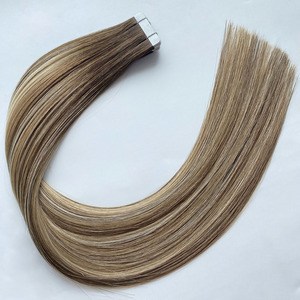 Extensions capillaires adhésives durables 2026 à prix d'usine, double épaisseur, provenant d'un seul donneur, idéales pour cheveux fins - Product Image 3