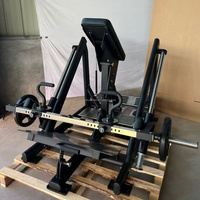 Máquina de remo de pie con carga de placas y remo horizontal en T 2 en 1 de doble función para gimnasio, tipo Smith Rotate Row