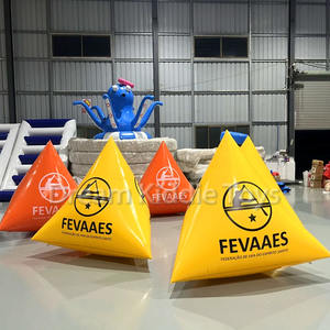 Publicité natation Triathlon course bouée flottant voile Triangle régate marque d'eau bouées gonflable - Product Image 1