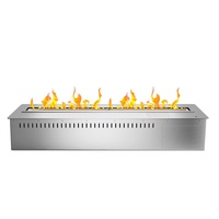 1500 mm BEV Technology brûleur BioEthanol Fire Cheminée à vapeur électrique de haute qualité Innofire Ethanol 60 pouces