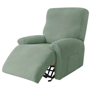 Copridivano Elastico Singolo <span class=keywords><strong>per</strong></span> Poltrona Reclinabile, Tinta Unita, Antiscivolo, Elasticizzato, Copripoltrona Tutto Incluso <span class=keywords><strong>per</strong></span> Soggiorno, Lavabile - Product Image 6