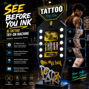 Distributore Automatico GJ511 Self-Service AI per Prova Tatuaggi con Telecamera e Anteprima in Tempo Reale per Negozi di Tatuaggi - Product Image 5