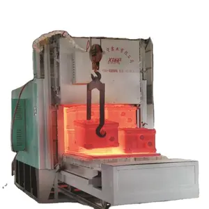 New 380V Electric Resistance Heat Treatment Quenching Tempering Furnace Trolley/Car Bottom Type for Manufacturing Plant
