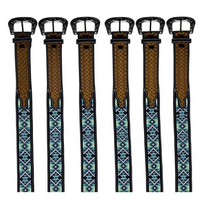 BS INTERNATIONAL Vintage Pin Buckle Cow Leather Steel Eco-Friendly Heavy Duty Waterproof Solid 3D <b>Snake</b> Design Formal Belt - Product Image 3