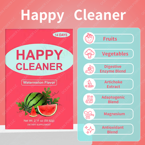 ผงผลไม้และผักจากธรรมชาติผสมเบอร์รี่ทำความสะอาดแบบแฮปปี้สารสกัดจากผักและผลไม้ - Product Image 3