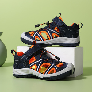 Sandales d'été Cema 2026 pour garçons, chaussures <span class=keywords><strong>de</strong></span> sport respirantes pour enfants, grandes tailles, pour la plage, avec maille simple, pour la randonnée et la marche - Product Image 4