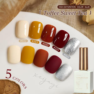 Esmalte <span class=keywords><strong>de</strong></span> <span class=keywords><strong>Uñas</strong></span> <span class=keywords><strong>de</strong></span> Gel con Diseño DIY, Selección <span class=keywords><strong>de</strong></span> Múltiples Colores, Suave y Brillante, Colores Otoñales e Invernales - Product Image 1