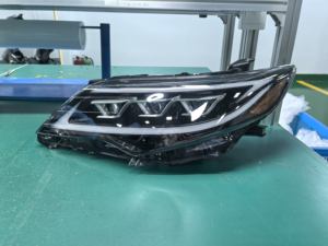 Nouvel ensemble de phares LED 36V à boîtier noir personnalisé pour modification de style 2012-2014, lentille fumée, DRL Angel Eye - Product Image 3