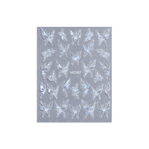Pegatinas 3D de Mariposas para Uñas, Láminas de Papel, Calcomanías de Gel Autoadhesivas para Decoración de Uñas, Diseño para Salón de Manicura, Venta al por Mayor - Product Image 5