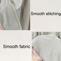 Khimar Long en Jersey Simple Épaisseur Premium avec Attache Arrière, Voile Musulman Uni pour Femme, Vêtement Islamique en Gros, Khimar de Ramadan et Aïd