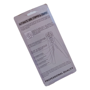 คีมตัดและปอกสายไฟอเนกประสงค์ 8 นิ้ว เหล็กเกรดอุตสาหกรรม ปากหยักสีส้ม - Product Image 3
