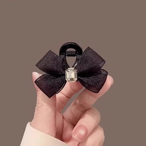 Petite pince à cheveux latérale haut de gamme, petite pince à franges, pince à nœud, accessoires pour cheveux féminins - Product Image 3