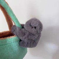 Nouvelle poupée jouet électrique transfrontalière Shy Owl Mirumi, qui chante, tourne la tête, imite la parole, pendentif de sac, origine inconnue