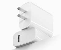 Chargeur mural PD45W noir AC 100-240V vers sortie DC 5V 3A/9V 3A/12V 3A/20V 2.25A Prise EU/UK/USA Câble USB-C vers C en tissu