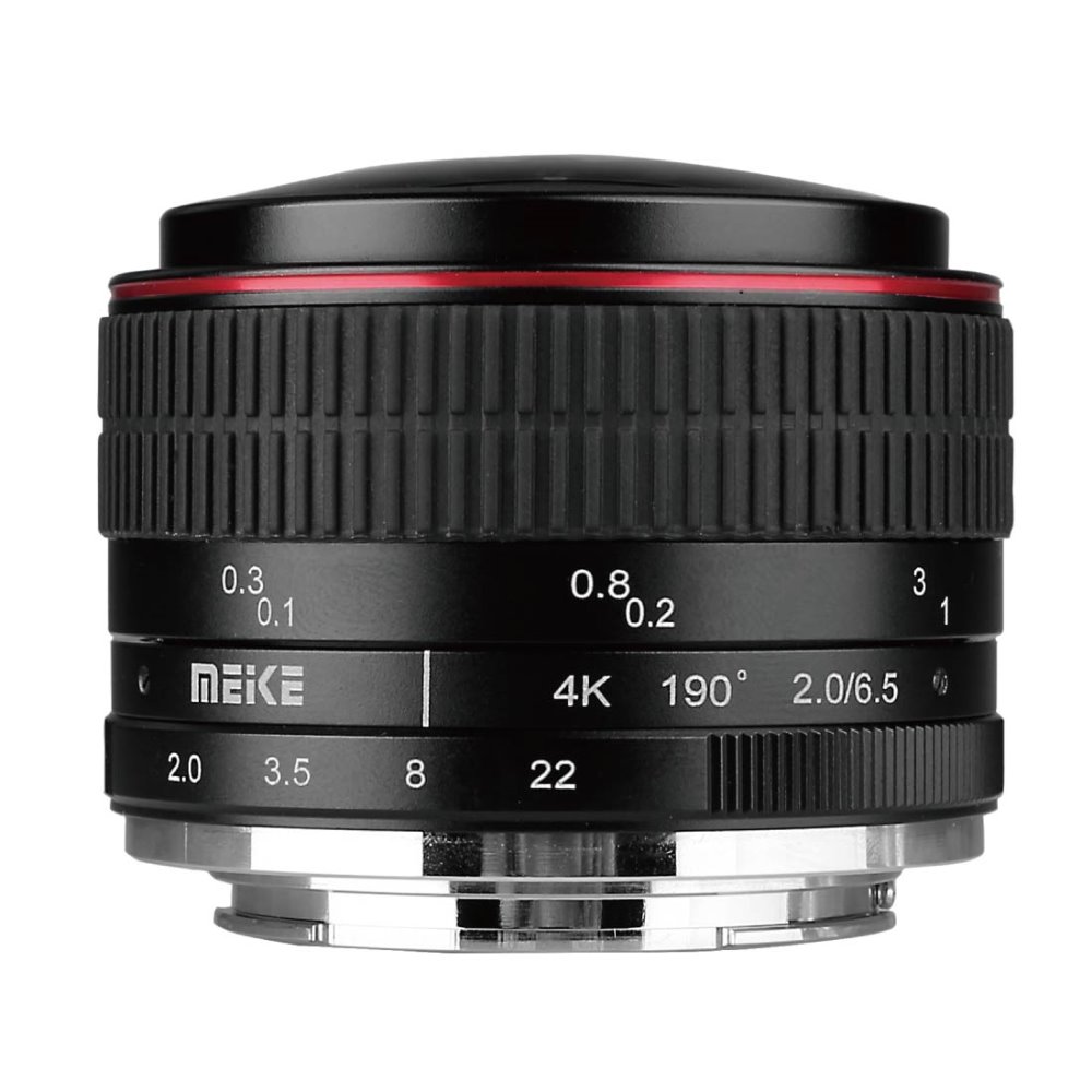 Meike 6.5mm F2.0 Fish-Eye Lens for Sony/canon/fuji/nikon