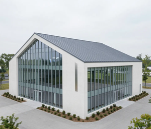 Edificio Prefabricado Elegante con Estructura de Acero de Estilo Minimalista para Biblioteca, Galería, Centro de Exhibición de Productos de Marca para Comunidades Urbanas - Product Image 5