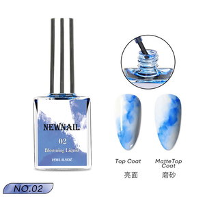 Inchiostro per Nail Art da 15ml, Effetto Decorativo Trasparente, Liquido per Colorazione e Lucidatura, Senza HEMA, Gel per Effetto Blooming - Product Image 3