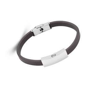 Joyería de cremación de acero inoxidable de moda, urna para cenizas, brazalete de cuero verdadero, pulsera de recuerdo conmemorativo funerario, soporte para cenizas, tarro - Product Image 2