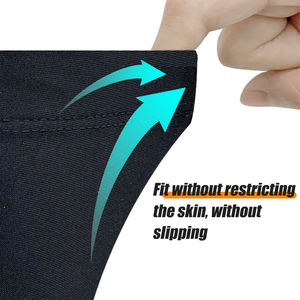 Mangas de voleibol acolchadas para pasar el antebrazo y apoyar la muñeca con almohadilla de protección para niños y adultos, 1 par - Product Image 2