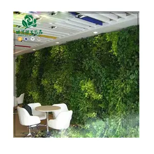 Zhen xin qi artisanat mur suspendu plante pour décoration extérieure/mur vert/mur d'herbe artificielle
