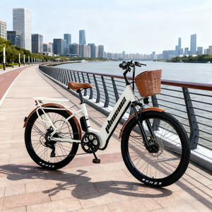 Vélo pliant neuf d'usine 350W 48V avec batterie intégrée ignifuge et haute élasticité pour la conduite en montagne C1 C2 - Product Image 5
