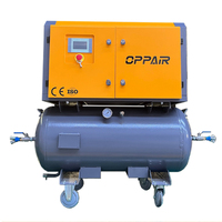 Compresseur d'air à vis silencieux monophasé intégré 4KW 5HP 2-en-1