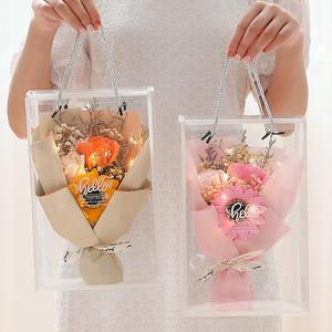 Confezione Bouquet di Rose regalo fiore secco stellato girasole 2024 Set arredamento forniture <span class=keywords><strong>San</strong></span> <span class=keywords><strong>Valentino</strong></span> regalo per la festa della mamma le sue donne - Product Image 2