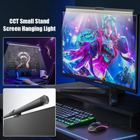 Barra de Luz LED para Monitor de Juegos, Moderna, de Aleación de Aluminio, 3000K-6500K CCT, Brillo Ajustable, Alto CRI 90+, Control Táctil con Perilla