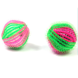 Mejor venta de productos en ali baba de nylon rojo y verde Bola de lavado limpio - Product Image 4