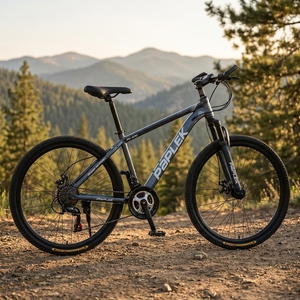 27.5 Dağ Bisikleti MTB Yetişkin 21 Vitesli Hardtail Alüminyum Alaşımlı Kadro Çift Disk Fren Süspansiyonlu Maşa Off Road Bisiklet Erkek - Product Image 3