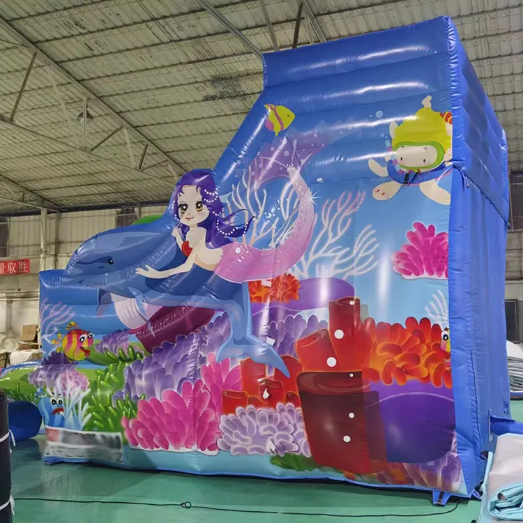 워터 파크 수영장 놀이 공원 판매를위한 대형 풍선 슬라이드 바운스
