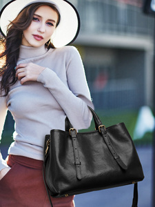 New Fashion Designer Crossbody <b>Bags</b> High Quality Genuine <b>Leather</b> Shoulder Messenger <b>Bag</b> Casual Totes Women Handbags and Purses - Product Image 3