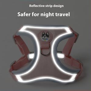 Alveare traspirante gatto riflettente imbracatura guinzaglio cane guinzaglio - Product Image 2
