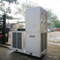 Climatiseur portable 8 tonnes 10 tonnes 25 tonnes 30 tonnes, système CVC commercial pour le refroidissement des tentes de mariage et d'exposition en extérieur