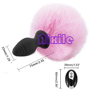 Vibrador <span class=keywords><strong>Anal</strong></span> de 10 Frecuencias para Parejas, Juguete Sexual, Dildo para Adultos, Vibrador de Cola de Conejo, Masturbador - Product Image 6